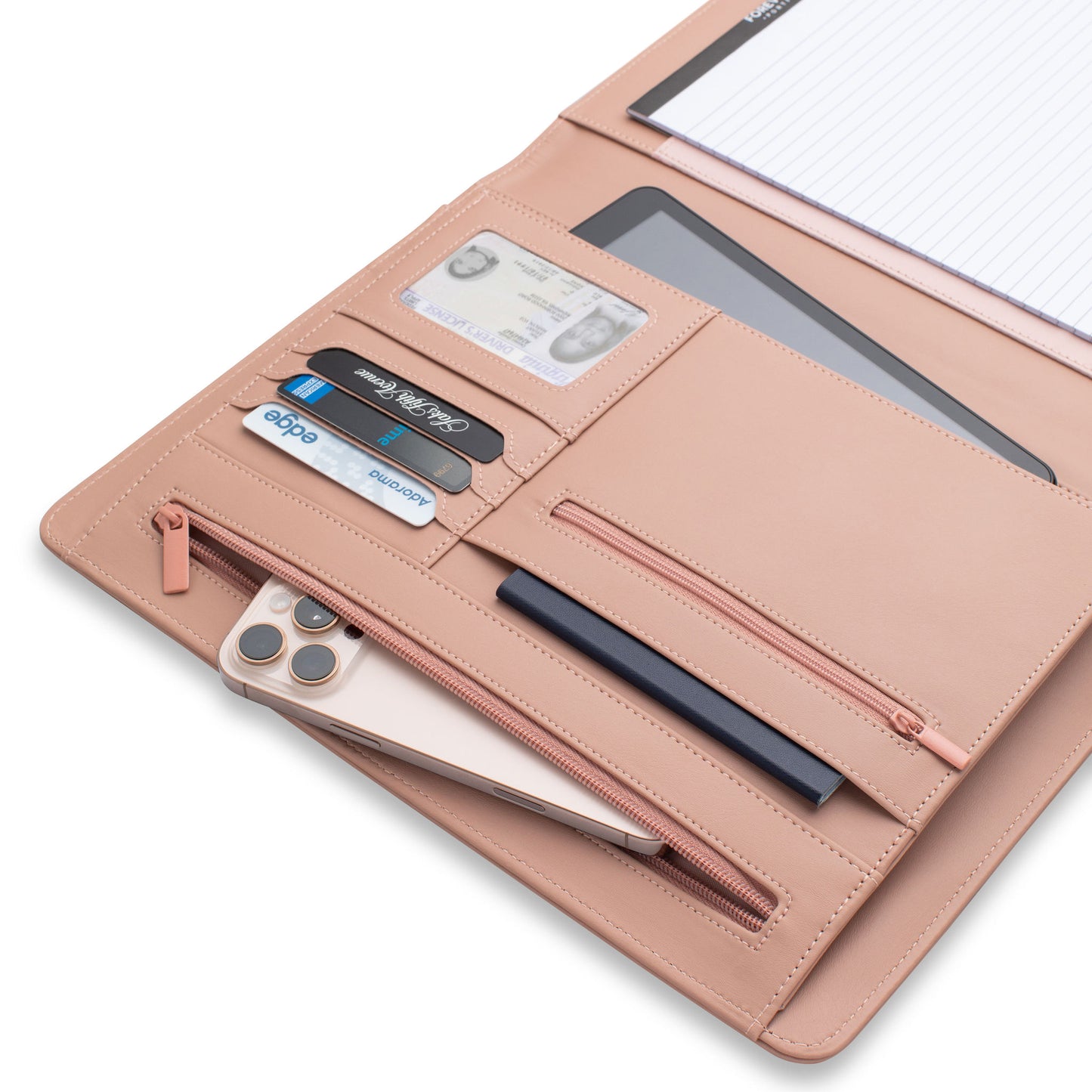 Slim Women's Leather Portfolio